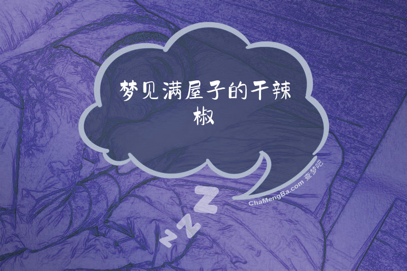 梦见满屋子的干辣椒