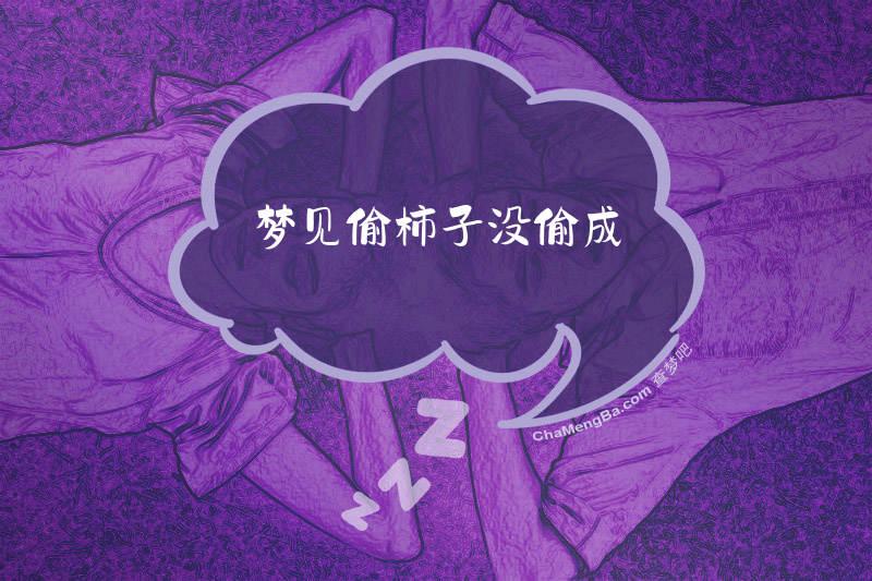 梦见偷柿子没偷成