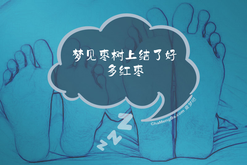 梦见枣树上结了好多红枣