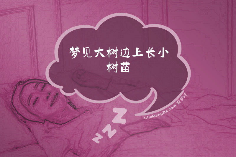 梦见大树边上长小树苗
