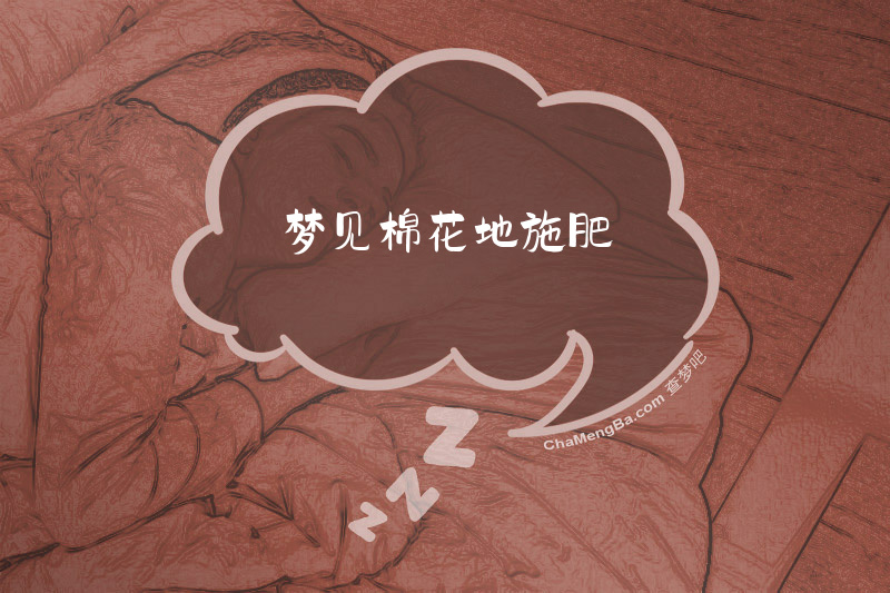 梦见棉花地施肥