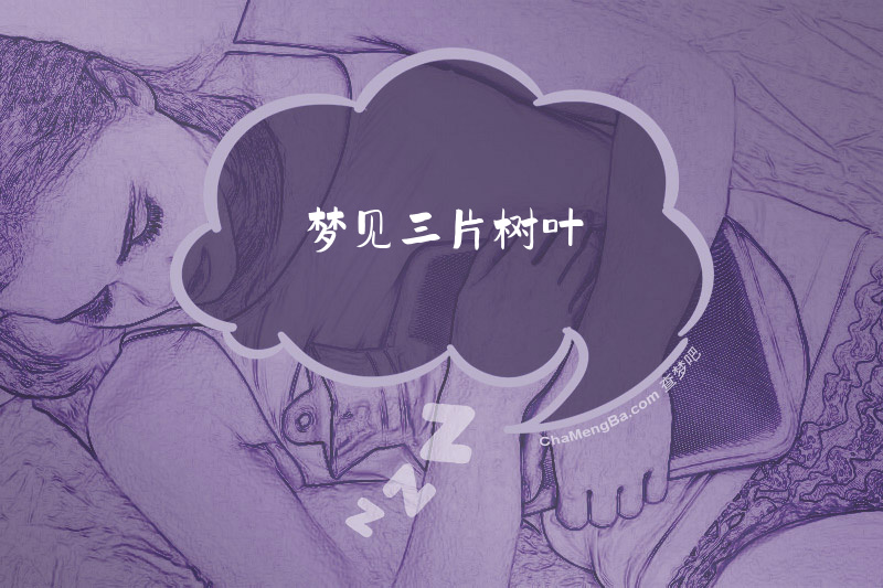 梦见三片树叶