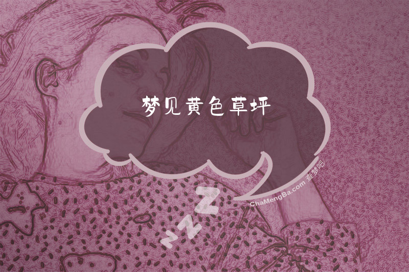 梦见黄色草坪
