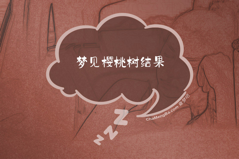 梦见樱桃树结果