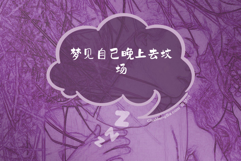 梦见自己晚上去坟场