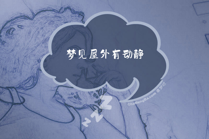梦见屋外有动静