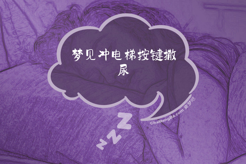 梦见冲电梯按键撒尿