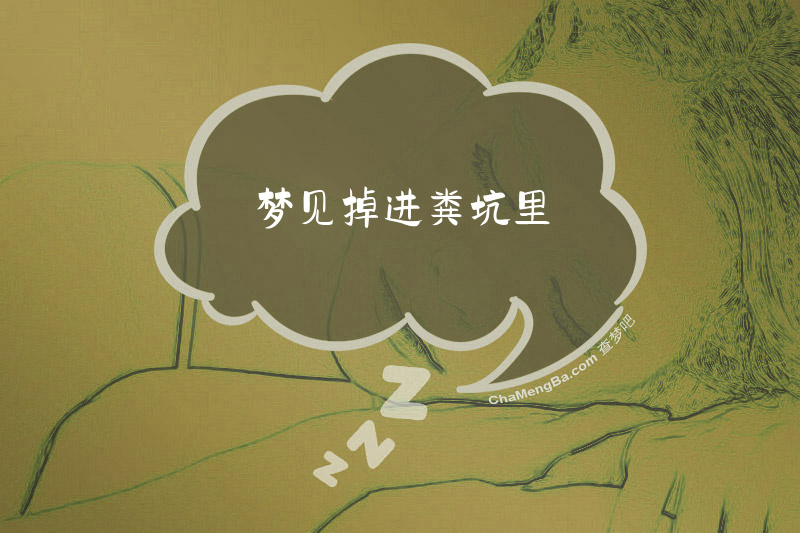 梦见掉进粪坑里