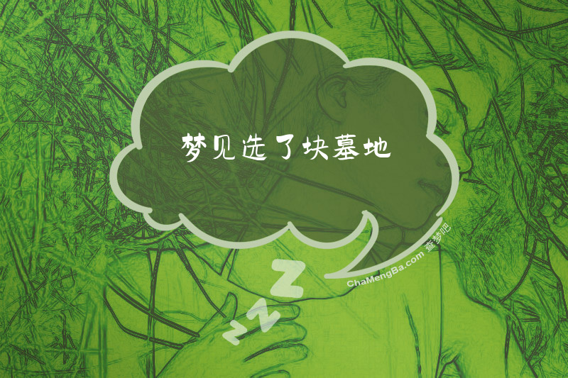 梦见选了块墓地