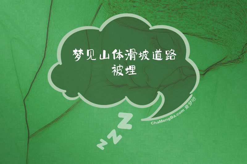 梦见山体滑坡道路被埋