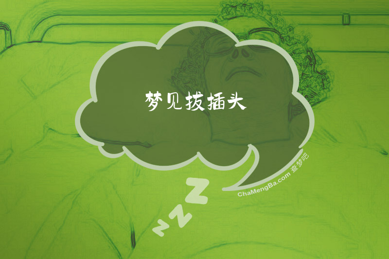 梦见拔插头