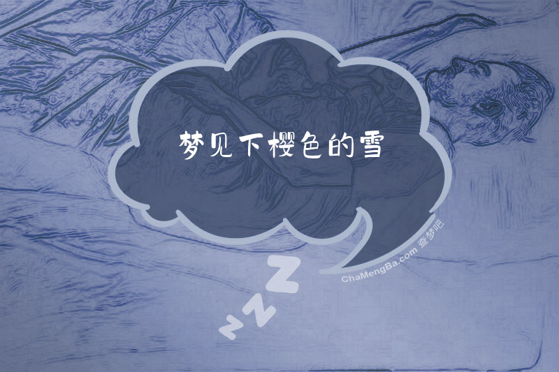 梦见下樱色的雪