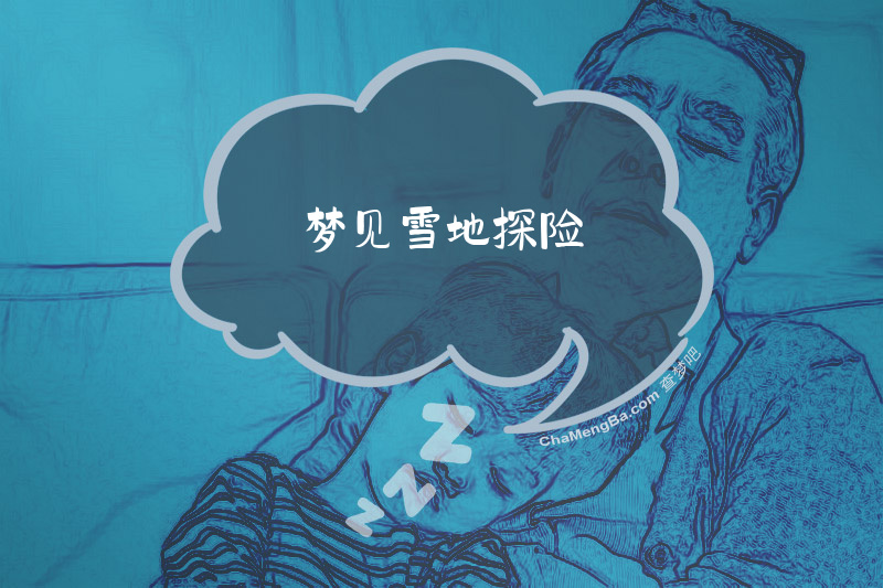 梦见雪地探险