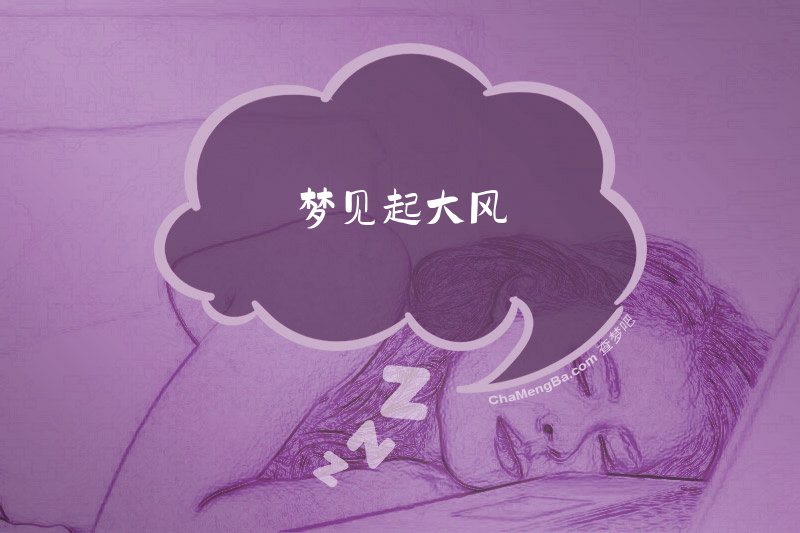 梦见起大风