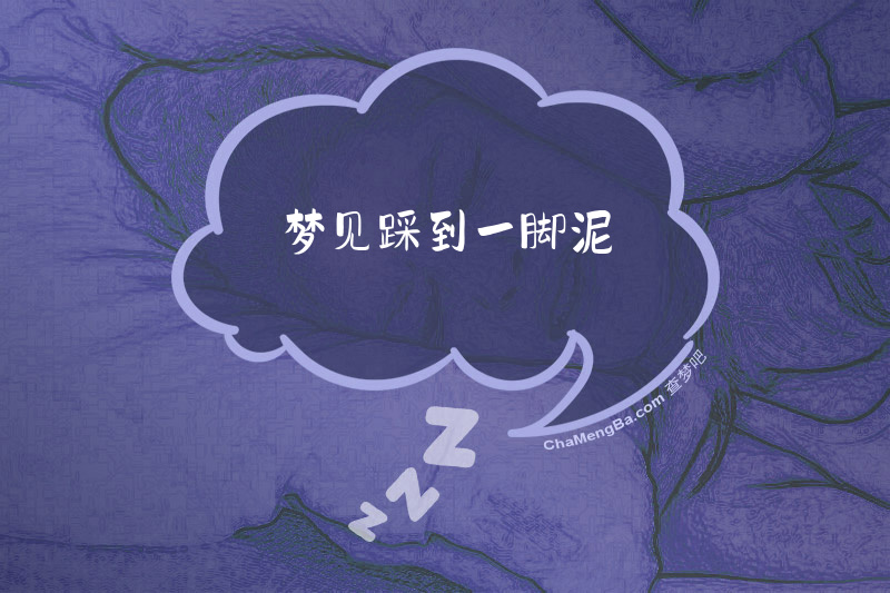 梦见踩到一脚泥