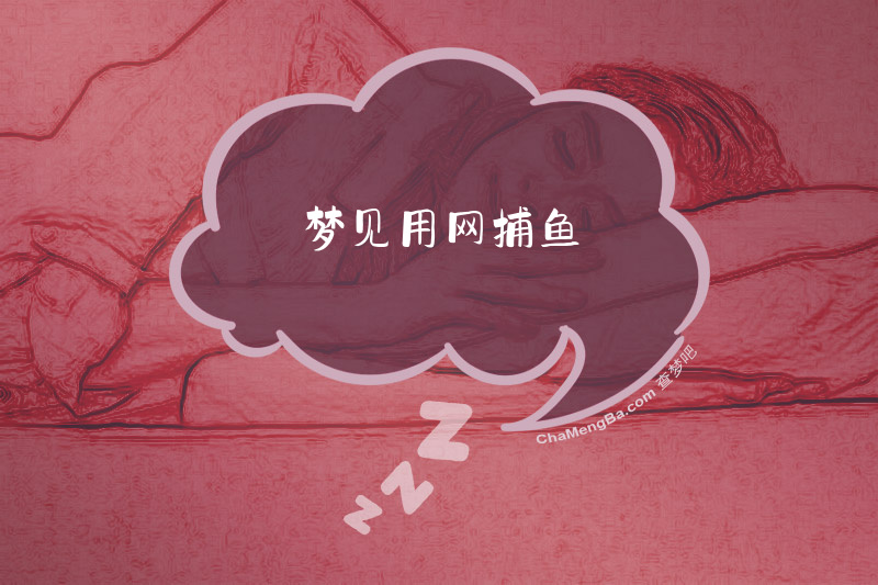 梦见用网捕鱼