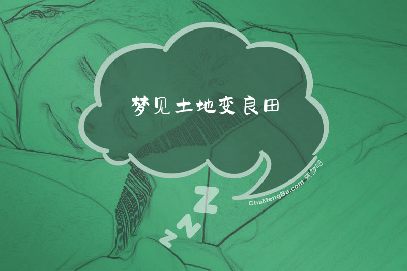 梦见土地变良田