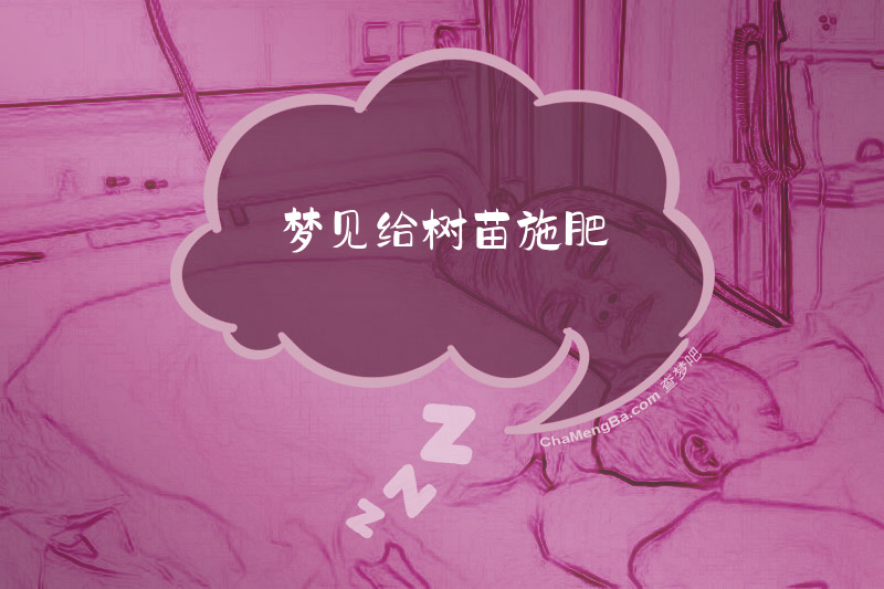 梦见给树苗施肥