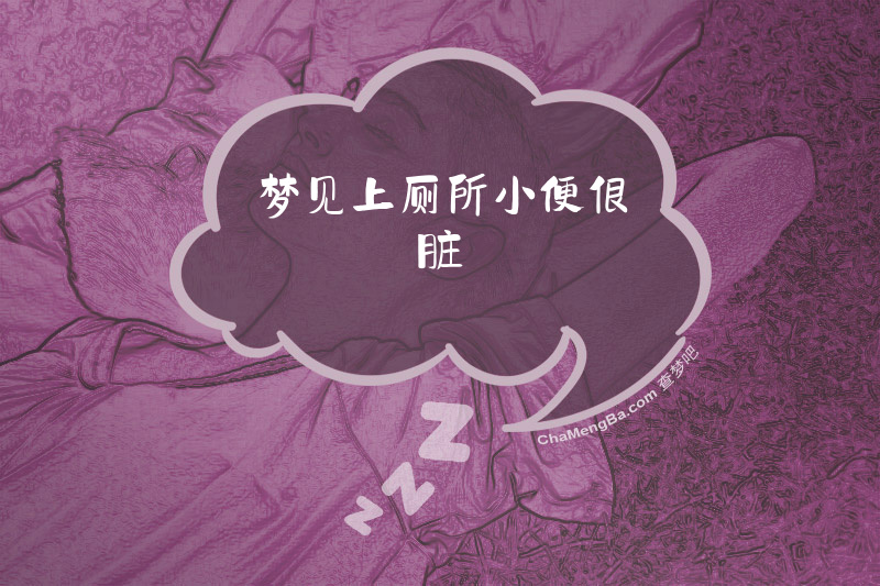 梦见上厕所小便很脏