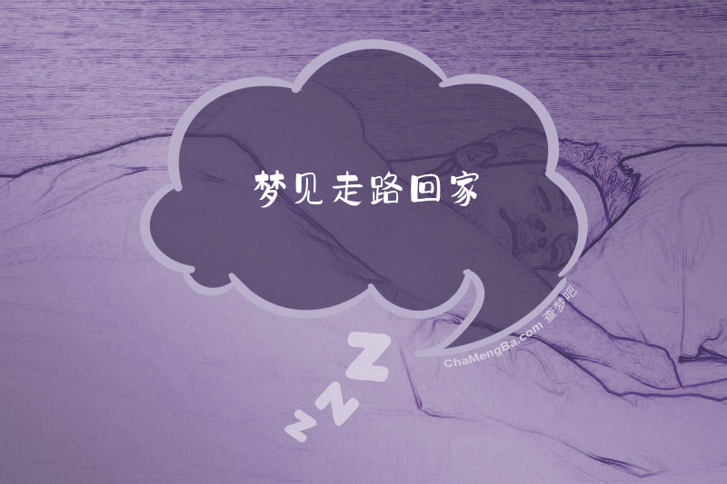 梦见走路回家