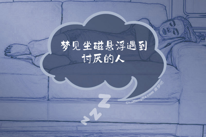 梦见坐磁悬浮遇到讨厌的人